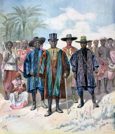 Dahomeanlar, 1893 by Henri Meyer