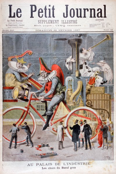 Yağlı öküz festivali için yüzer, Palais de lIndustrie, Paris, 1897 by Henri Meyer