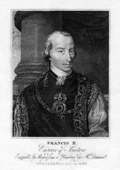 Francis II, Kutsal Roma İmparatoru, 1815. by Henri Meyer