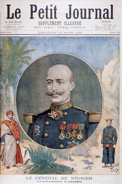 General de Négrier, Fransız ordusunun genel müfettişi, 1895 by Henri Meyer