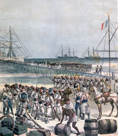 Senegalli Birliklerin Cotonou
