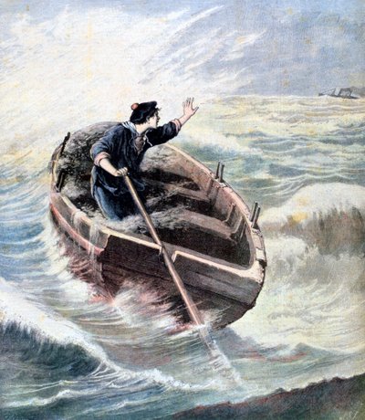 Denizde Kaybolmak, 1891 by Henri Meyer