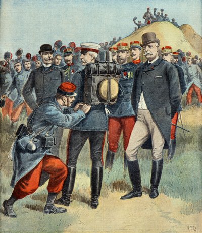 Connaught Dükü ve Felix Faure Fransız ordusunun büyük manevraları sırasında by Henri Meyer