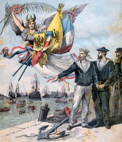 Fransız-Rus Antantı, 1893 by Henri Meyer