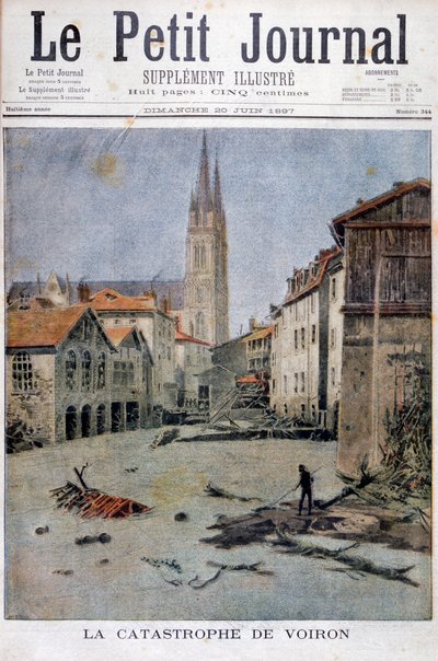 Voiron felaketi, Fransa, 1897 by Henri Meyer