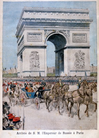 Çar Nicholas II Paris