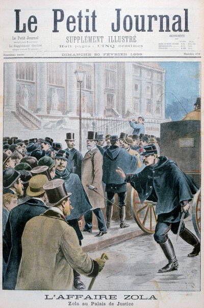 Émile Zola olayı, Palais de Justice