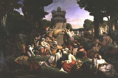 Doğaya Saygı, 1850 by Henri Pierre Picou