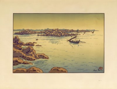 Douarnenez Körfezi by Henri Rivière