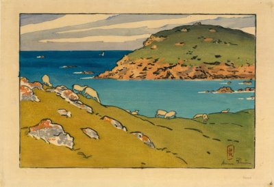 La Garde-Guérin (Saint-Briac) by Henri Rivière