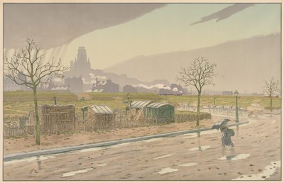 Paris Manzaraları: Tahkimatlar by Henri Rivière