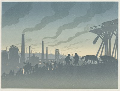 Gezici Yahudi: Modern Şehir by Henri Rivière