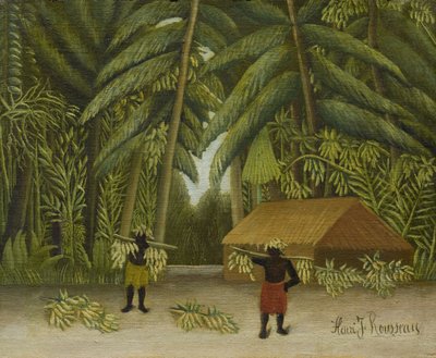 Muz Hasadı, 1907-10 by Henri Rousseau