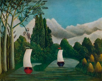 Oise Bankaları, 1905 by Henri Rousseau
