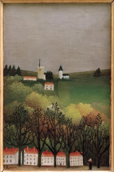 Kırsal kesim by Henri Rousseau