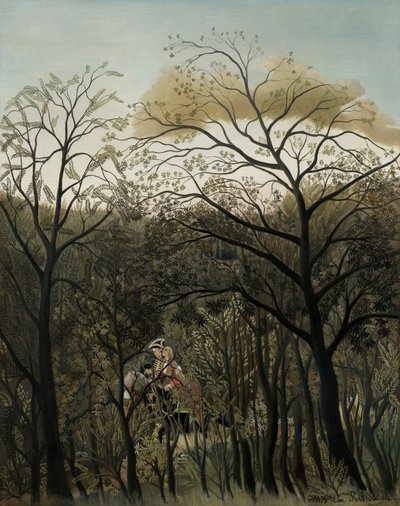 Ormanda Randevu by Henri Rousseau