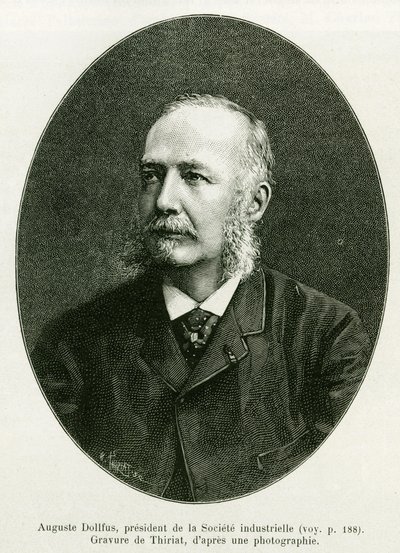 Auguste Dollfus, Sanayi Şirketi Dollfus Mieg