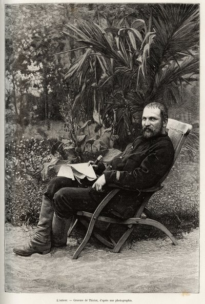 Yazarın portresi Dr. Charles Edouard Hocquard (1853-1911), 1. sınıf tıp bölümü. Dr. Charles Edouard Hocquard