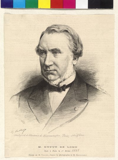 Stanislas-Charles-Henri-Laurenz Dupuy de Lome by Henri Thiriat