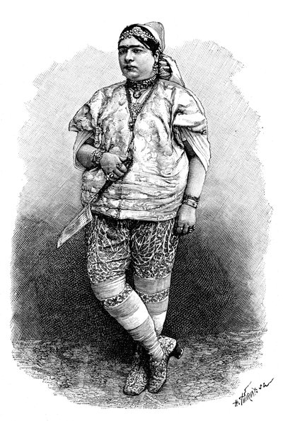 Tunuslu Yahudi, c1890 by Henri Thiriat