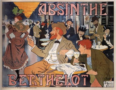 Absinthe Berthelot, 1898 by Henri Thiriet