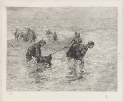 deniz kenarındaki çocuklar by Henri Wouters