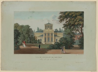 Girişten Pavillon de Monceau