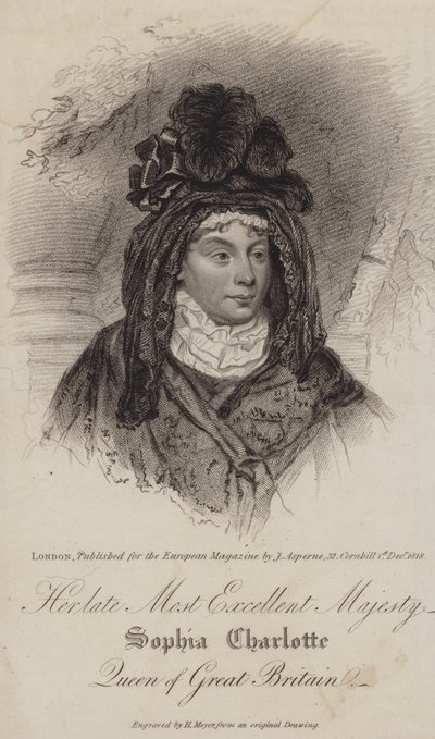 Mecklenburg-Strelitz Charlotte, Kral III. by Henri after Meyer