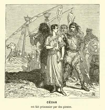Jül Sezar, Ege Denizi