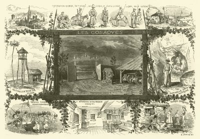 Rusya (gravür) by Henri de (after) Montaut