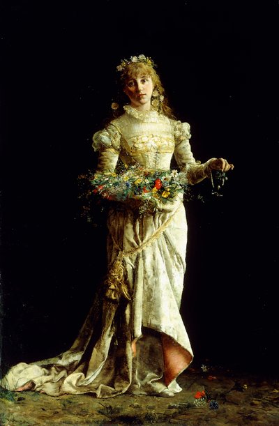 Ofelia by Henri de Gouvion Saint Cyr