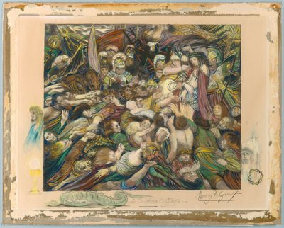 İşkenceciler Arasında Mesih by Henri de Groux