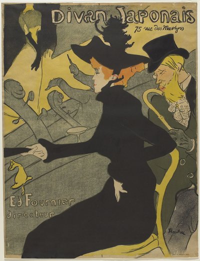 Japon kanepe by Henri de Toulouse Lautrec