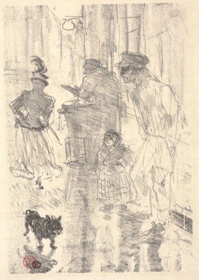 sima (lito) by Henri de Toulouse Lautrec