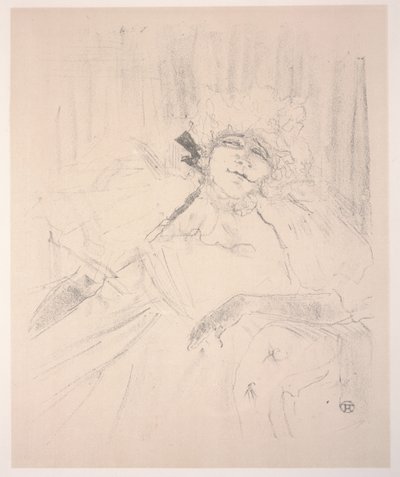 Yvette Guilbert by Henri de Toulouse Lautrec