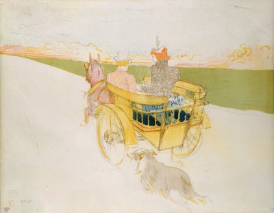Ülkede Bir Yolculuk veya İngiliz Tuzağı by Henri de Toulouse Lautrec