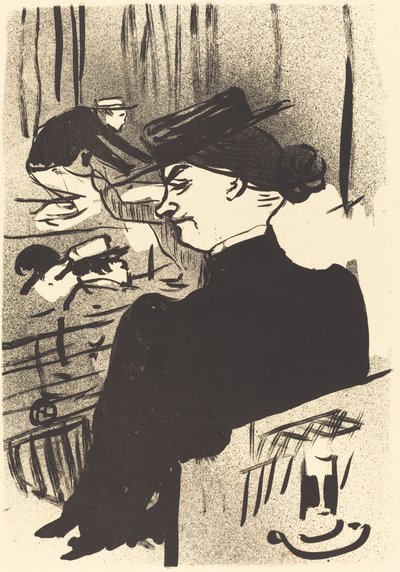 Bir Seyirci Bir Seyirci, 1893. by Henri de Toulouse Lautrec