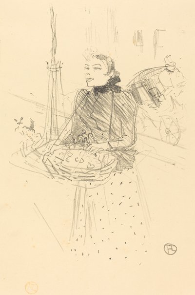Güzel Menekşelerimi Satın Al, 1895. by Henri de Toulouse Lautrec