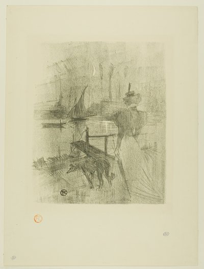 elveda by Henri de Toulouse Lautrec