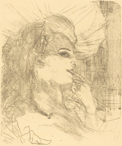 Anna Tutuldu, 1896. by Henri de Toulouse Lautrec