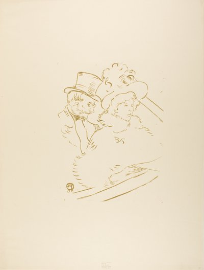 Konserde by Henri de Toulouse Lautrec