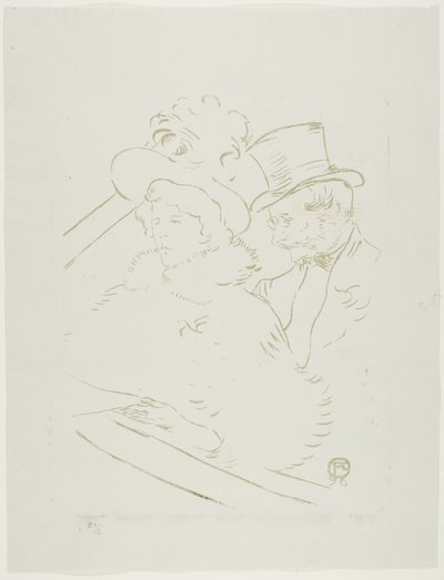 Konserde by Henri de Toulouse Lautrec