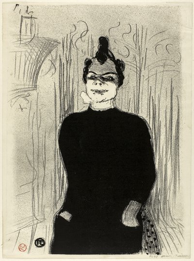 Gaieté Rochechouart'ta: Nicolle by Henri de Toulouse Lautrec