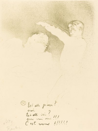 Çeşitlerde: Mlle Lender et Brasseur by Henri de Toulouse Lautrec