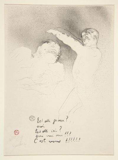 Çeşitlerde: Miss Lender ve Brasseur by Henri de Toulouse-Lautrec