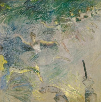 Bale Dansçıları. 1885/86 by Henri de Toulouse Lautrec