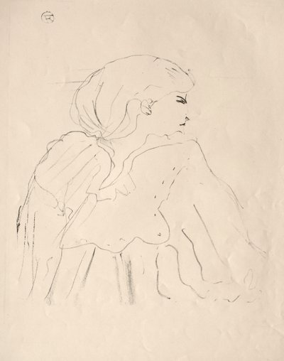 Cassive. by Henri de Toulouse Lautrec