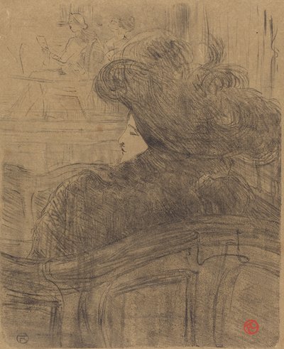 Cleo de Merode by Henri de Toulouse Lautrec