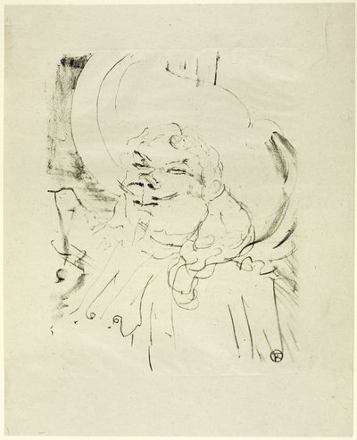 Treize Litografilerinden Yaşlı Coquelin by Henri de Toulouse Lautrec