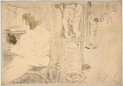 Orijinal baskı kapağı by Henri de Toulouse Lautrec